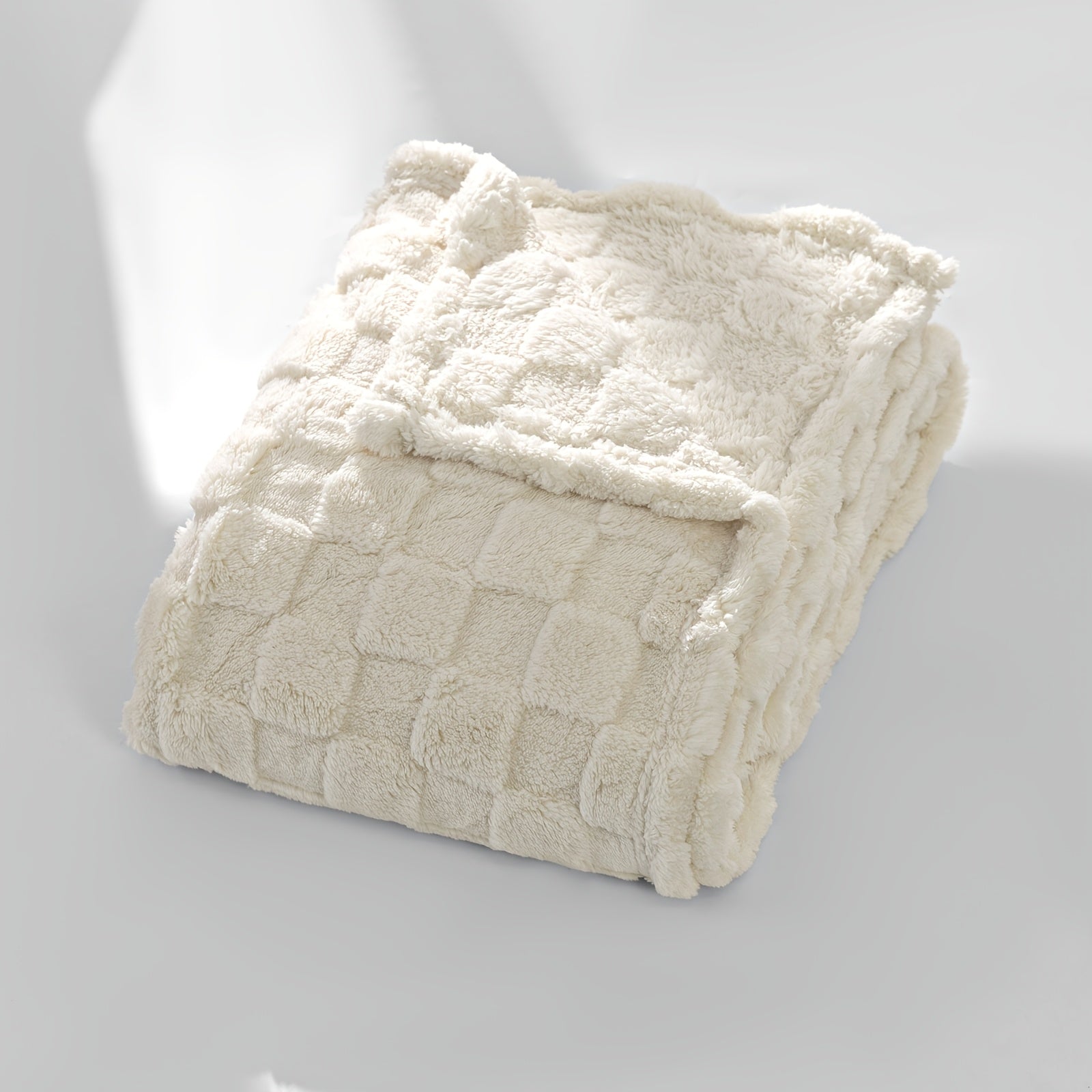 400-gram Velvet Fleece+ 160-gram Flannel Double-layer Blanket, Warm, Skin-friendly, Suitable for All Seasons, Winter Insulation Wonder, Available In Multiple Sizes, Simple And Elegant Design Multi-purpose Gift Friendly, Home Decor